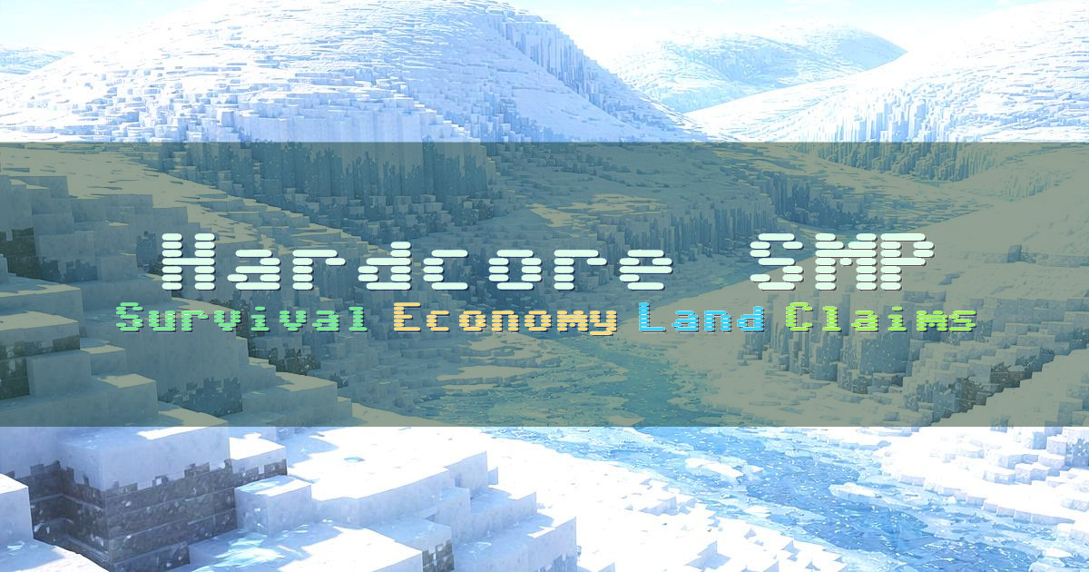 Banner for Hardcore SMP Vanilla Style Survival Economy (148.113.190.197)