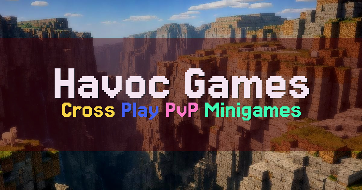 Banner for Havoc Games Mining Dead and Craft Theft Auto (go.havoc.games)