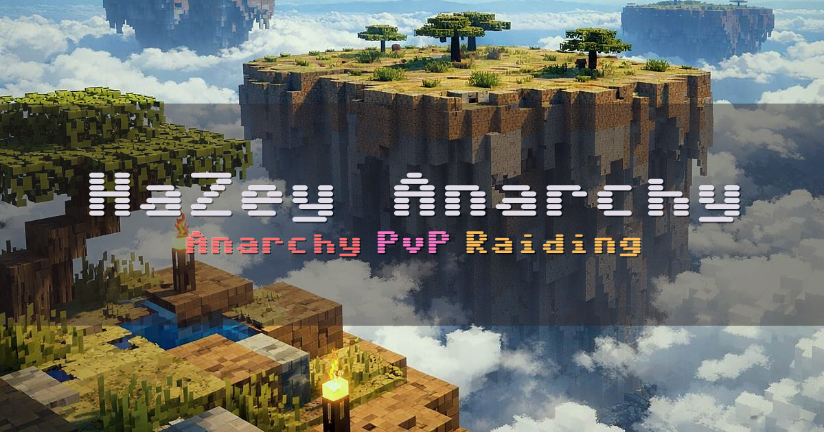 Banner for HaZey Anarchy Anarchy Survival Server