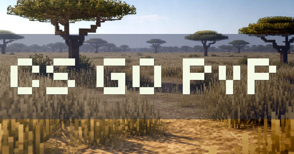 Banner for HerozDev CS GO Recreated in Minecraft (play.herozdev.net)