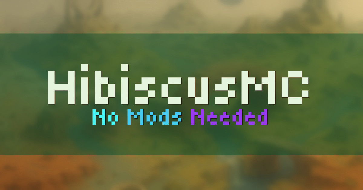HibiscusMC Survival Minecraft server