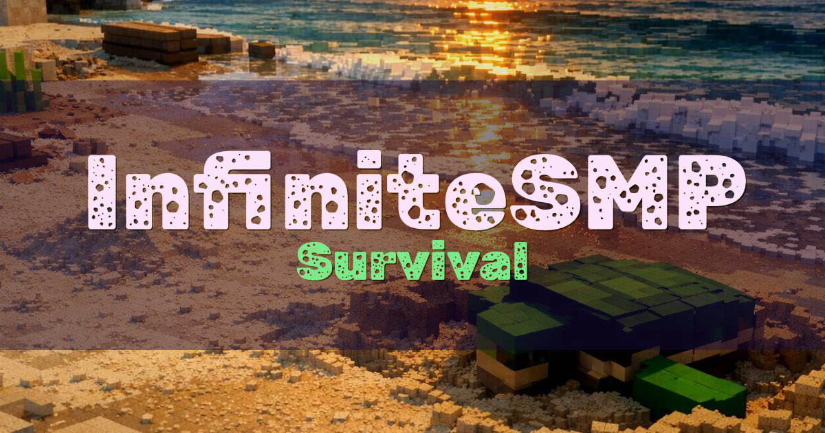 InfiniteSMP Survival Minecraft server