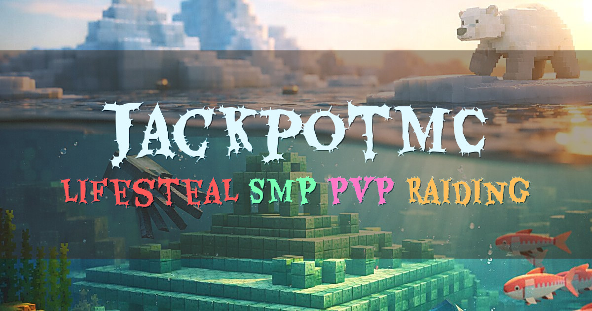 Banner for JackpotMC Lifesteal SMP