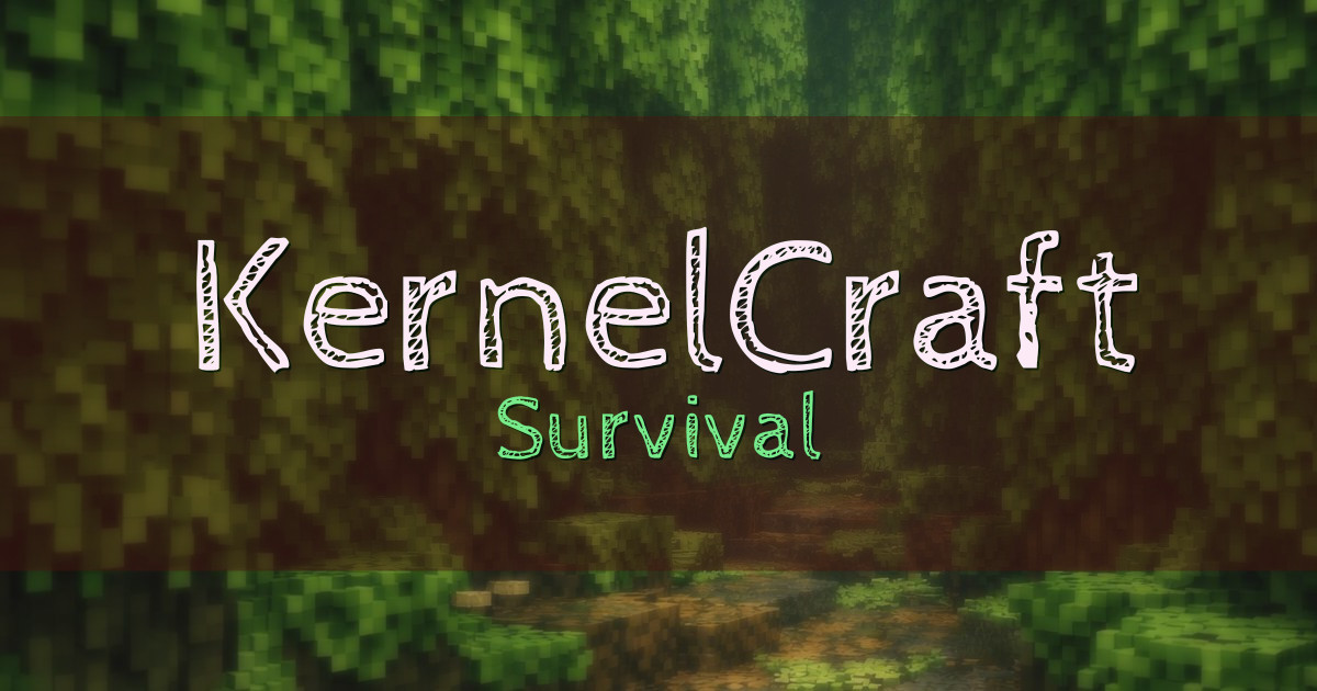 Banner for KernelCraft Survival (mc.kernelcraft.online)