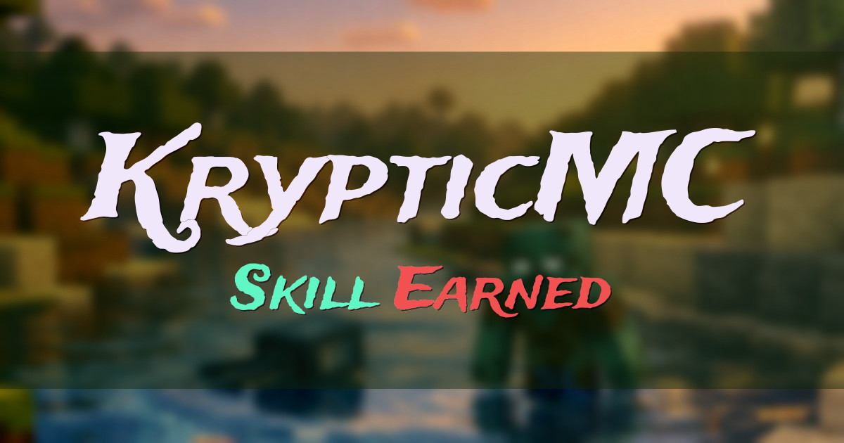 KrypticMC PvP Minecraft server