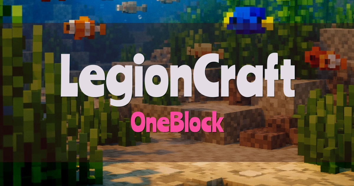 LegionCraft OneBlock Minecraft server