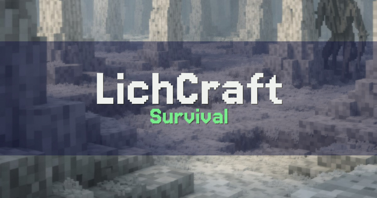 LichCraft Survival Minecraft server