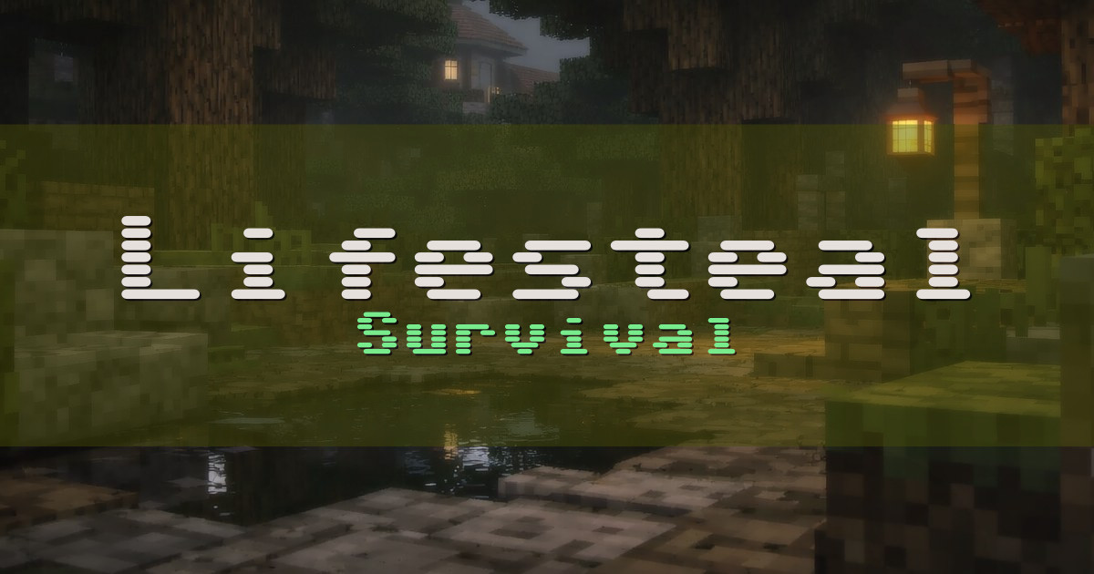 Banner for Lifesteal Survival
