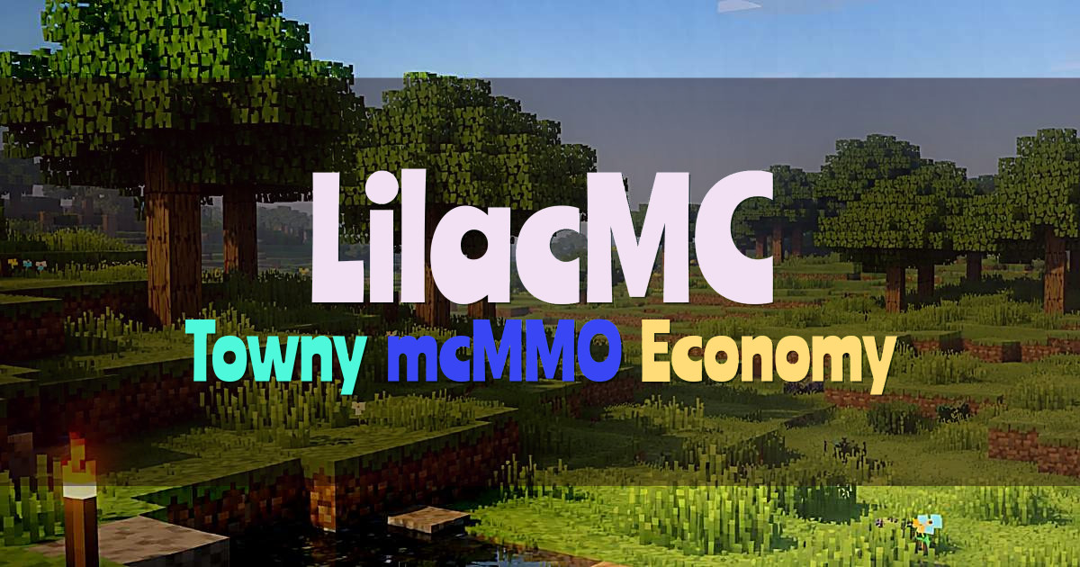 Banner for LilacMC Towny SMP With Player Driven Economy (epic.lilacmc.net)