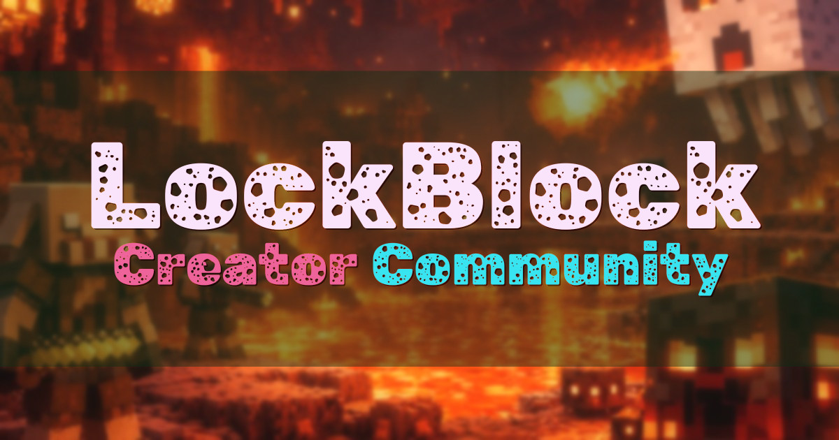 LockBlock Survival Minecraft server