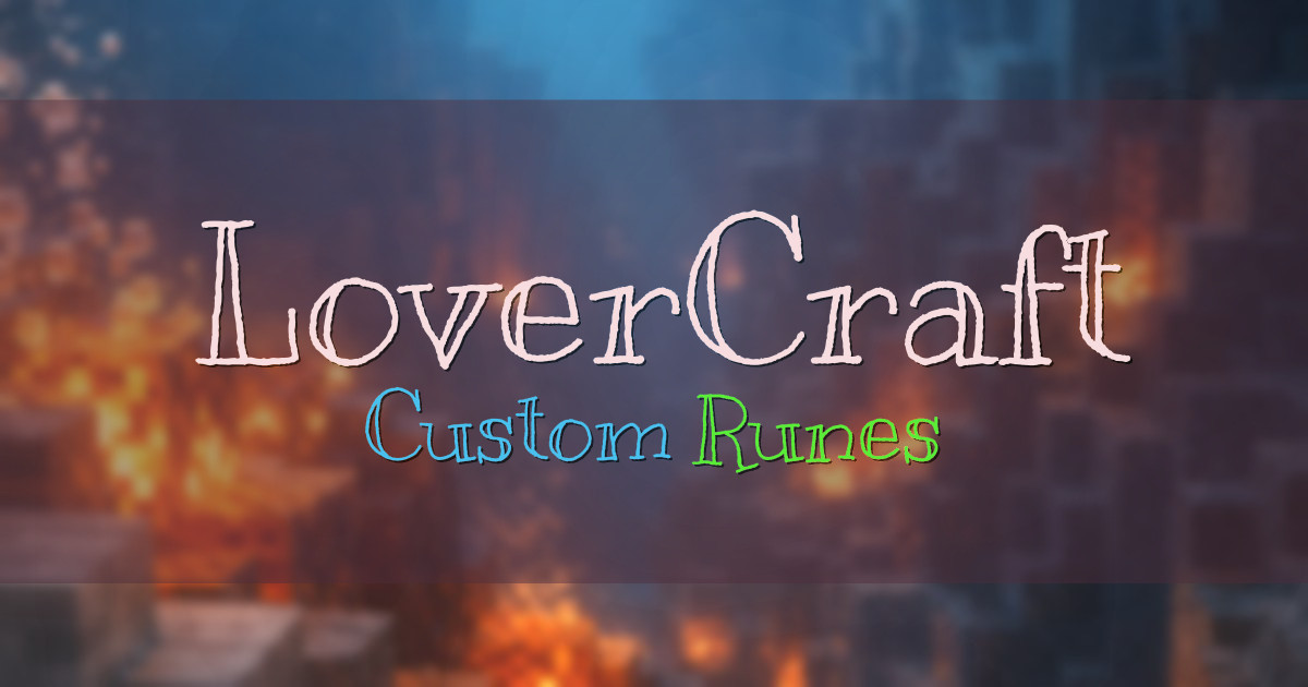 LoverCraft Network Survival Minecraft server