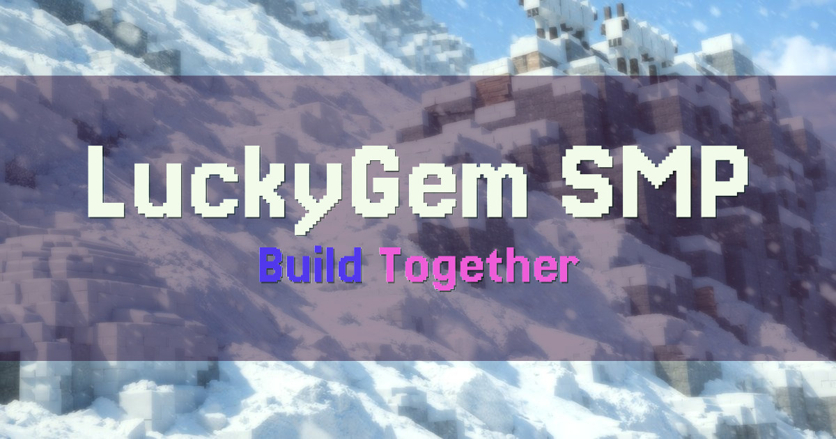 LuckyGem SMP Survival Minecraft server