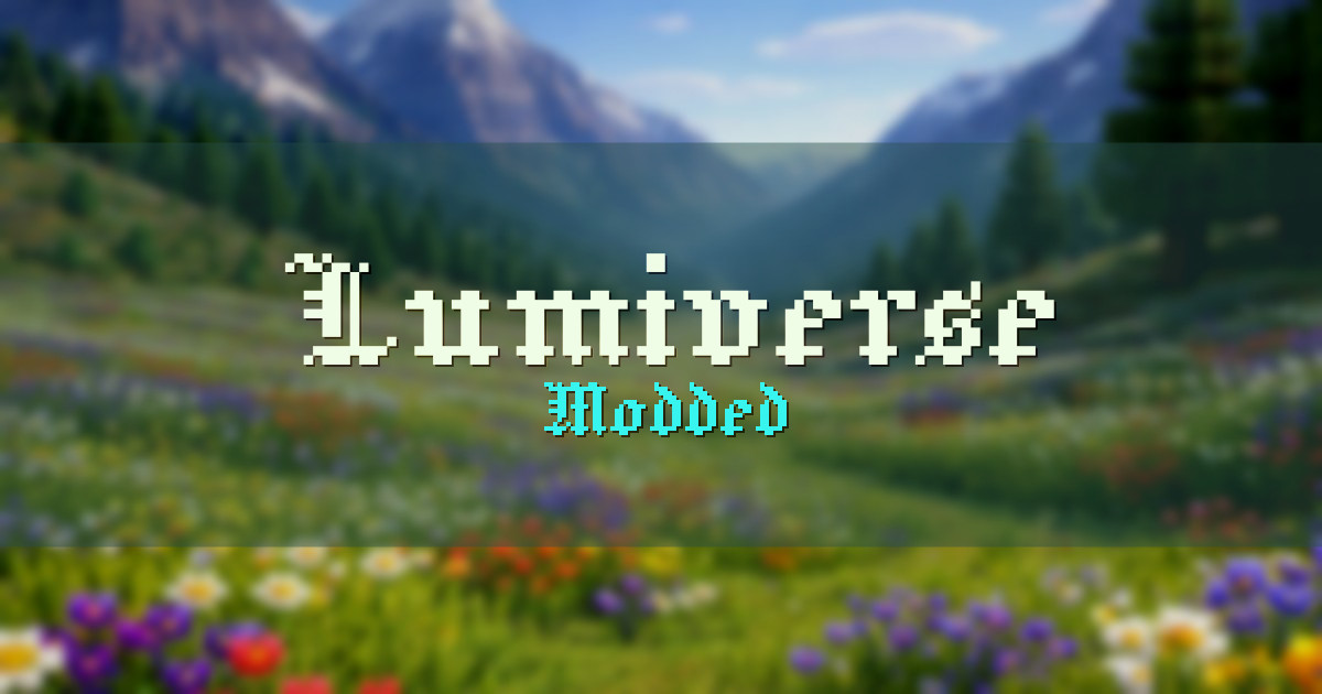 Lumiverse Modded Minecraft server