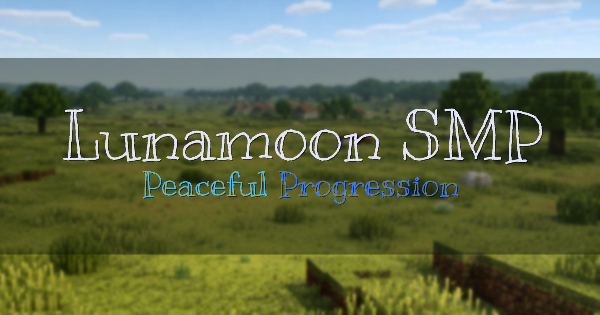 Lunamoon SMP Survival Minecraft server