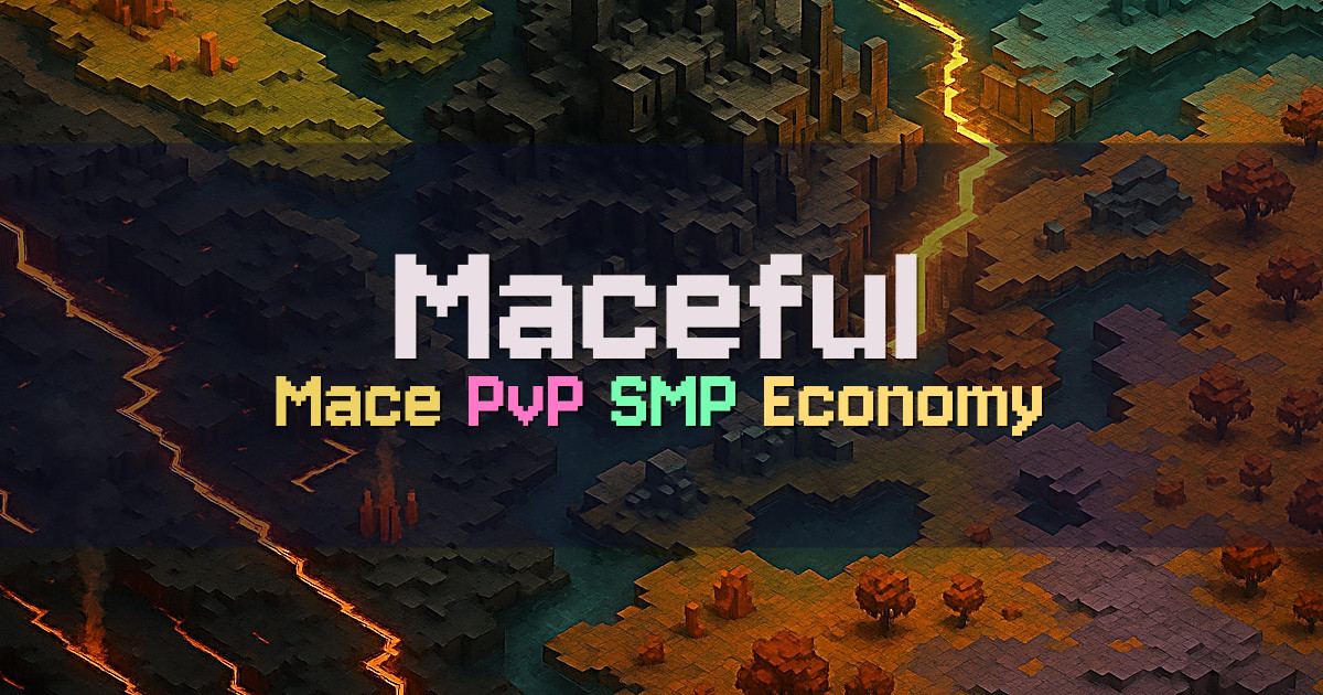 Banner for Maceful Mace PvP SMP with Economy