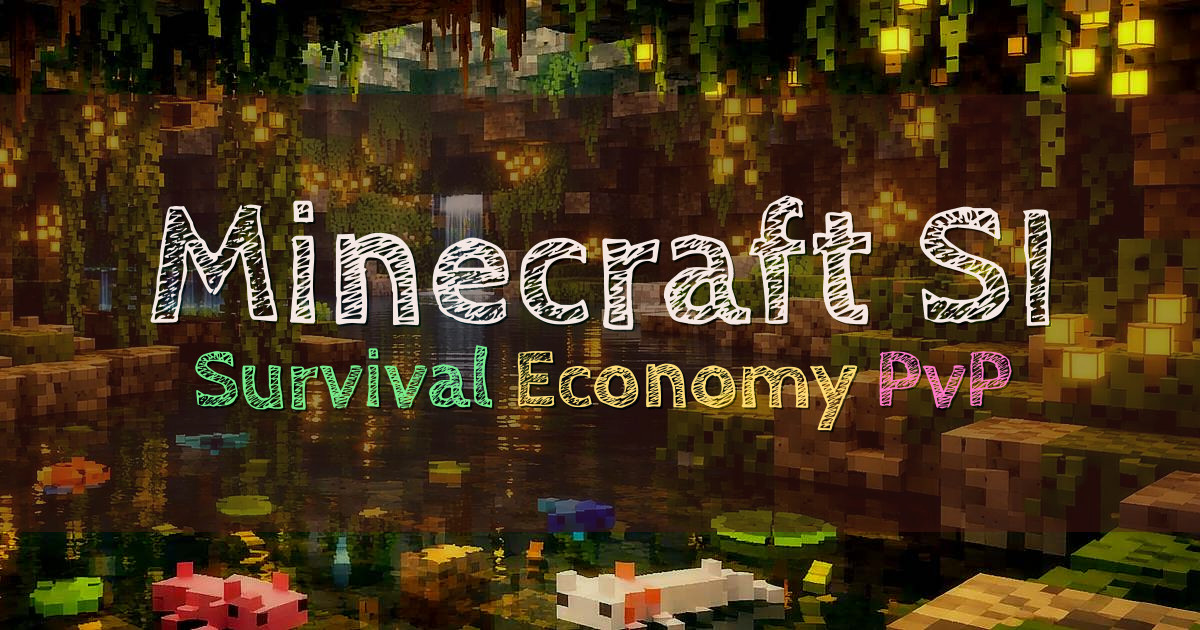 Banner for Minecraft.SI Slovenski Minecraft Network (minecraft.si)