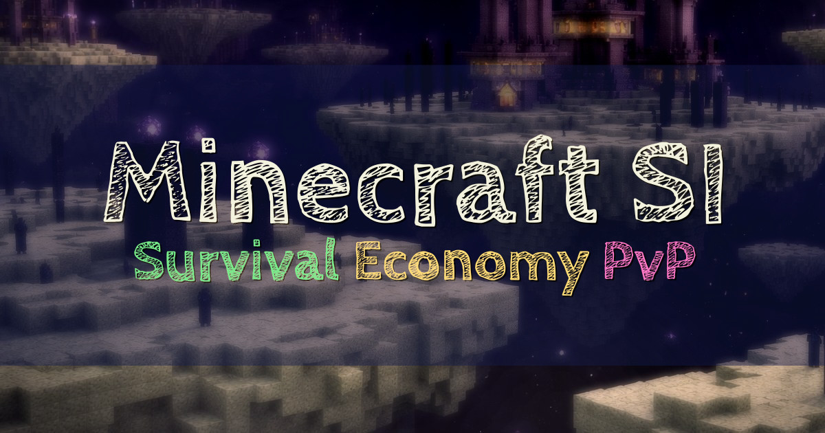 Banner for Minecraft.SI Slovenski Survival Economy PvP (minecraft.si)