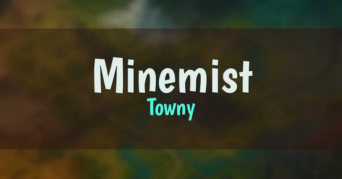 Banner for Minemist Towny (play.minemist.com)