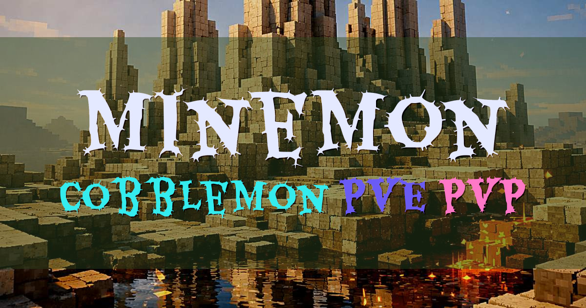 Banner for Minemon Servidor Cobblemon hispanohablante (minemon.es)