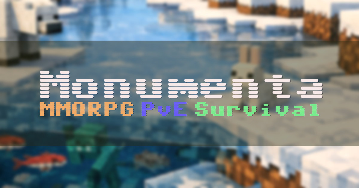 Banner for Monumenta CTM Inspired Survival MMORPG (server.playmonumenta.com)