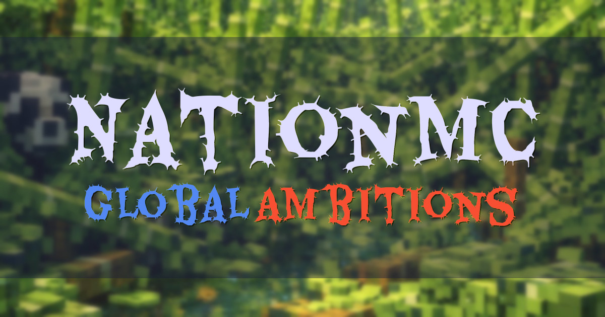 NationMC Earth Minecraft server