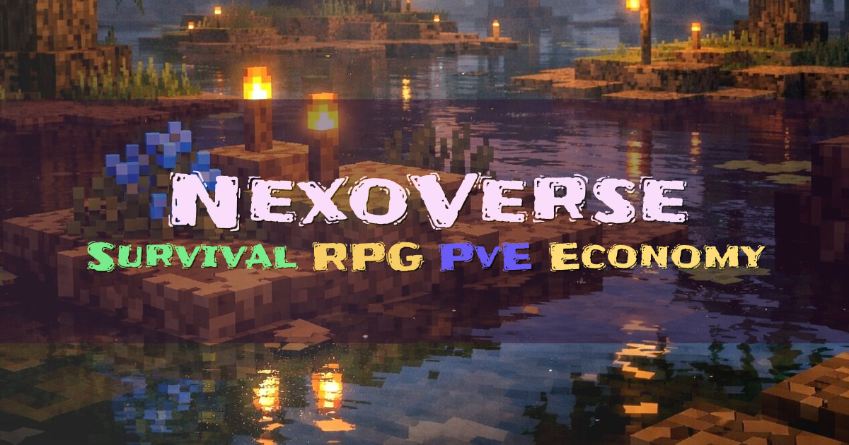 Banner for NexoVerse Indonesia Survival RPG Private Realms (nexoverse.fun)