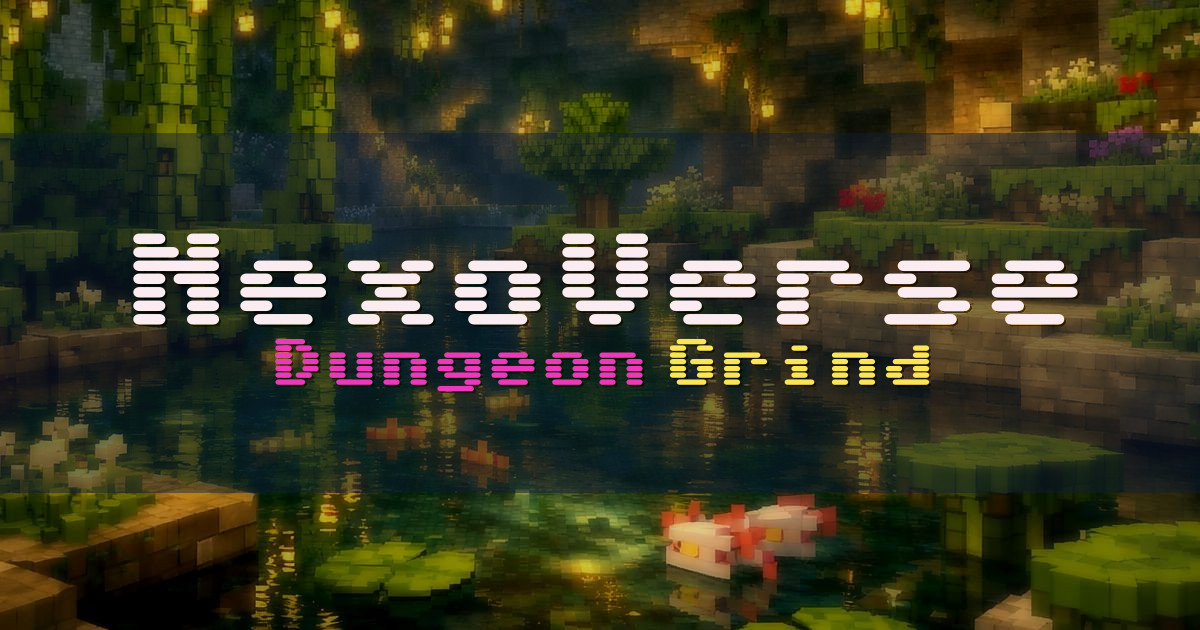 NexoVerse Survival Minecraft server