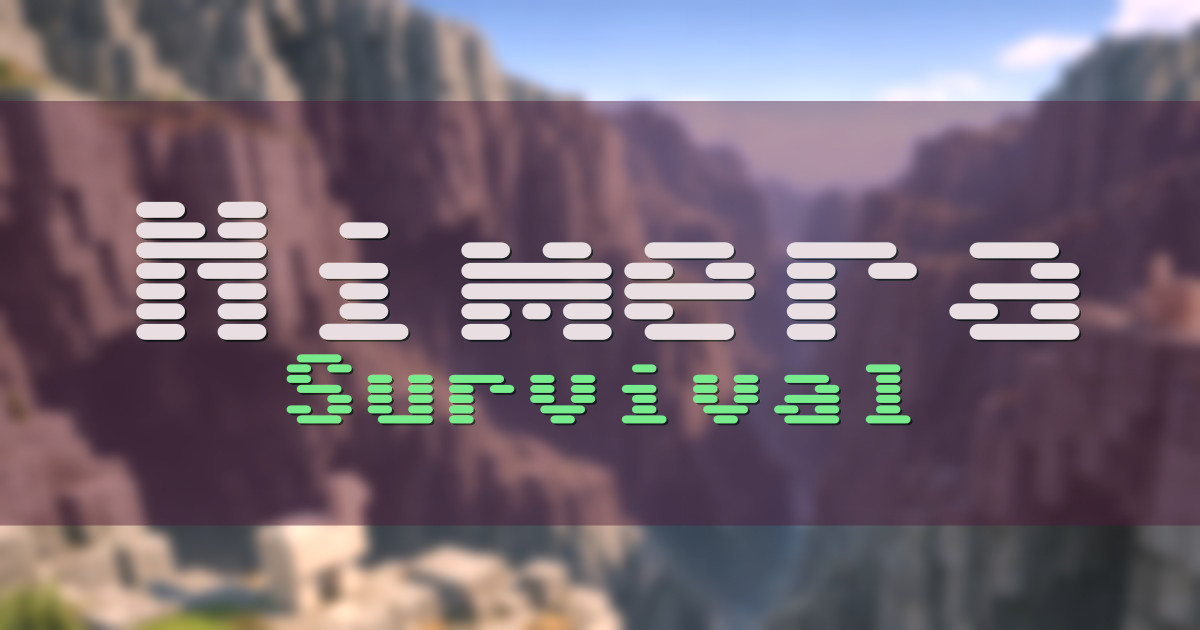 Nimera Survival Minecraft server