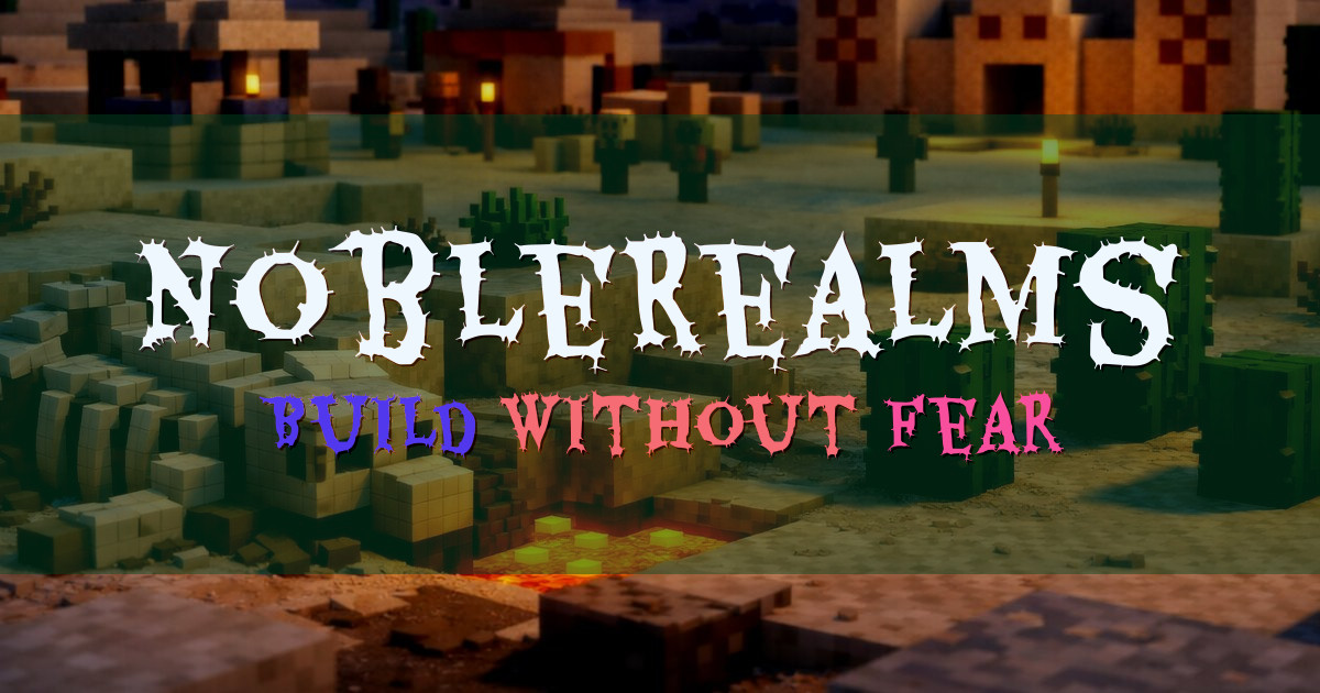 NobleRealms Survival Minecraft server