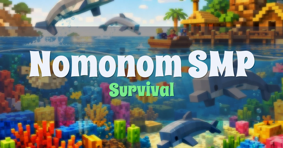 Nomonom SMP Survival Minecraft server