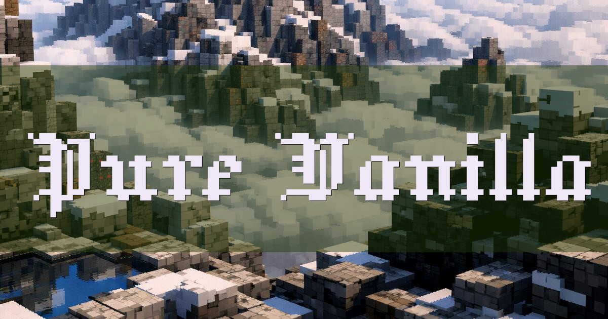 Banner for NostalgiaCraft Vanilla SMP No Claims No Grief (mc.nostalgiacraft.fun)