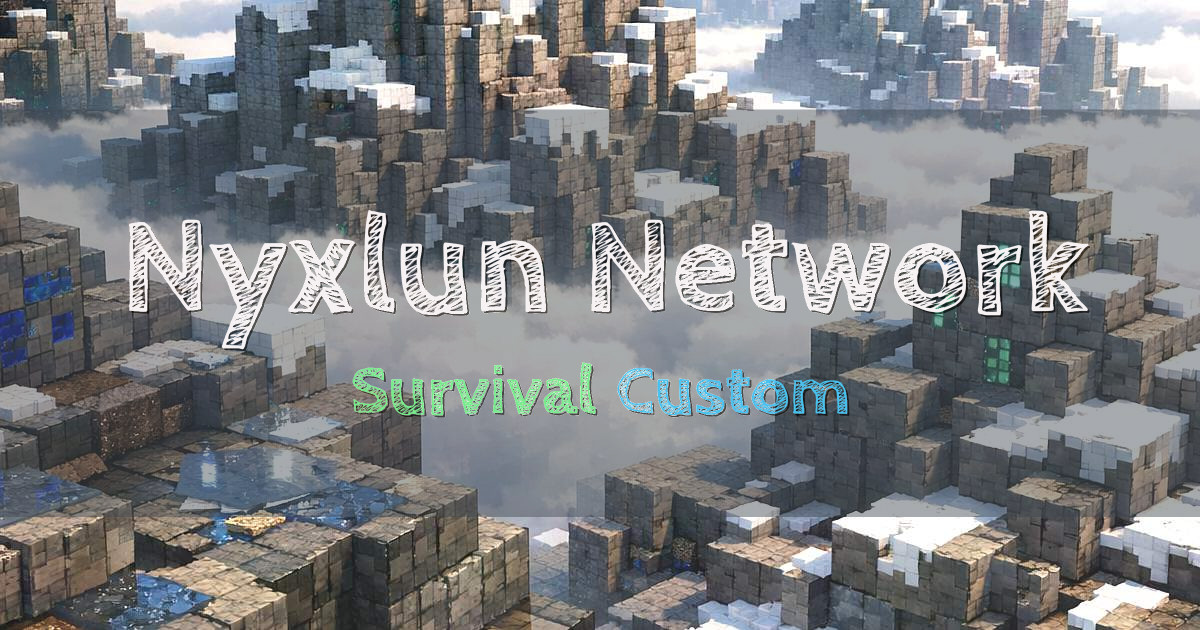 Nyxlun Network Survival Minecraft server