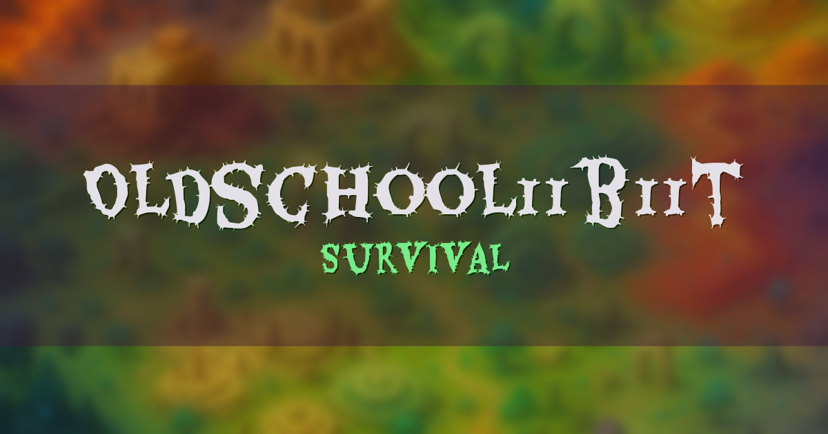 Oldschool11b11t Survival Minecraft server