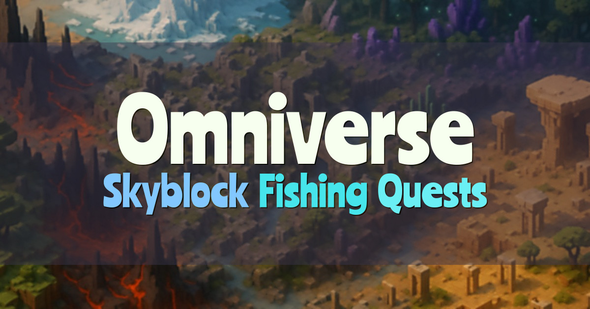 Banner for Omniverse Skyblock With Infinite Islands and Caves (omni-verse.us)