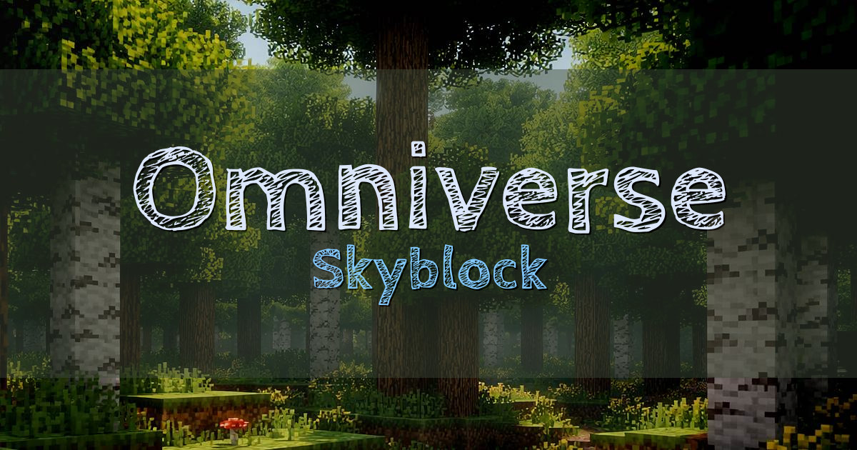 Banner for Omniverse Skyblock