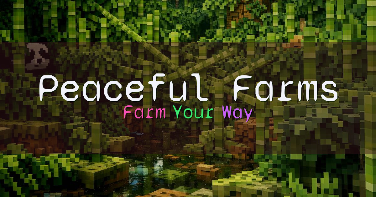 Peaceful Farms Economy Minecraft server