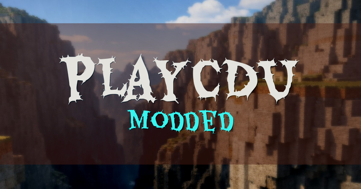 Banner for PlayCDU Modded