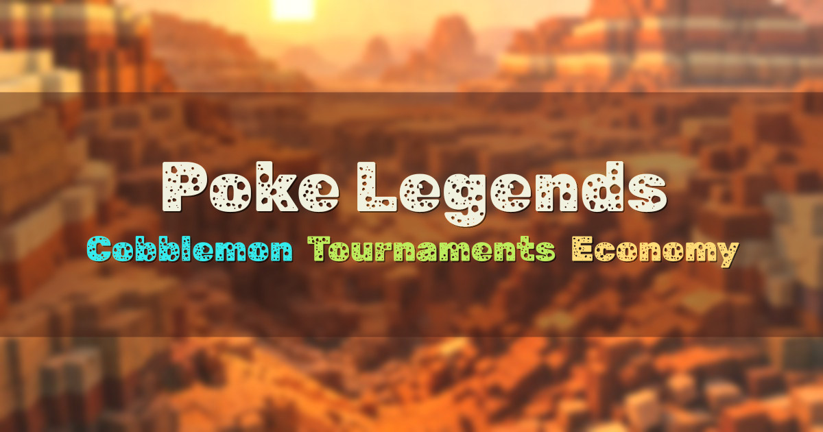 Banner for Poke Legends Cobblemon Progression and Player Gyms (mc.poke-legends.com)