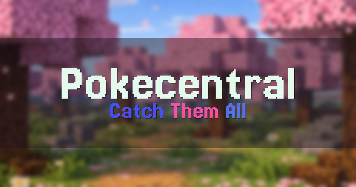 Pokecentral Cobblemon Minecraft server