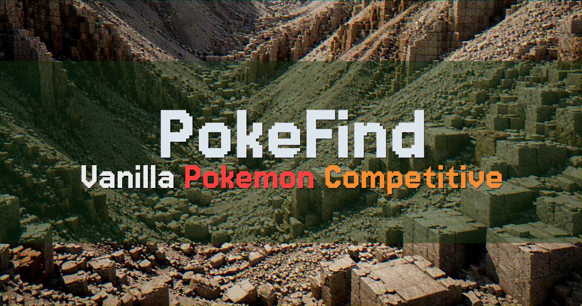Banner for PokeFind Vanilla Pokemon Survival and Battles (play.pokefind.co)
