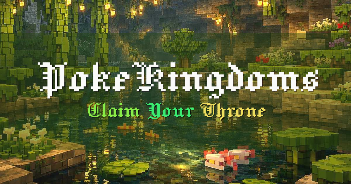 PokeKingdoms Cobblemon Minecraft server