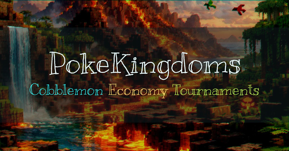 Banner for PokeKingdoms Cobblemon Competitive Server