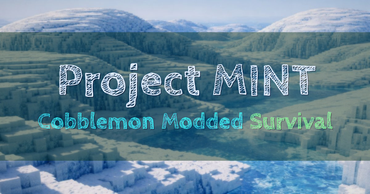 Banner for Project MINT Cobblemon Modded Survival Server (play.projectmintmc.com)