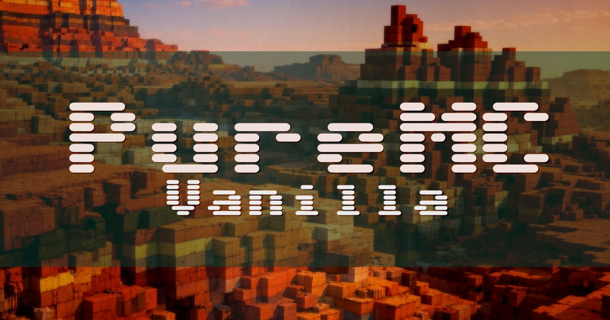 PureMC Vanilla Minecraft server