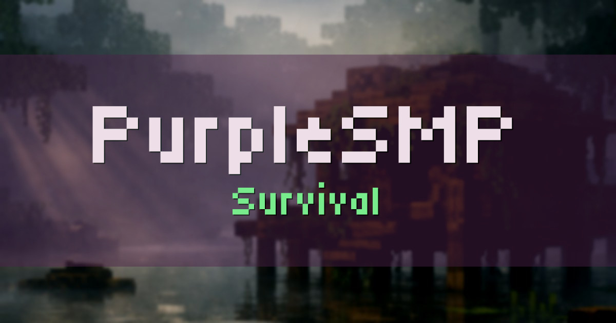 Banner for PurpleSMP Survival (play.purplesmp.online)