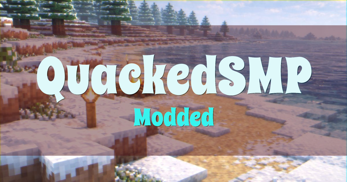 QuackedSMP Modded Minecraft server
