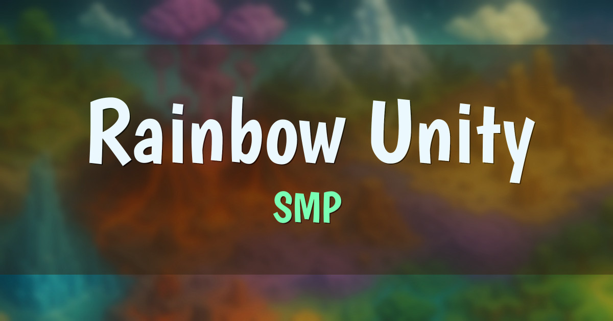 Rainbow Unity SMP Minecraft server