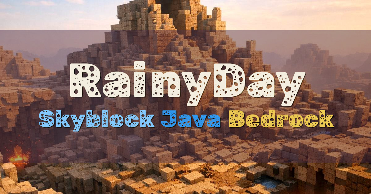 Banner for RainyDay Classic Skyblock (ms.rainyday.gg)
