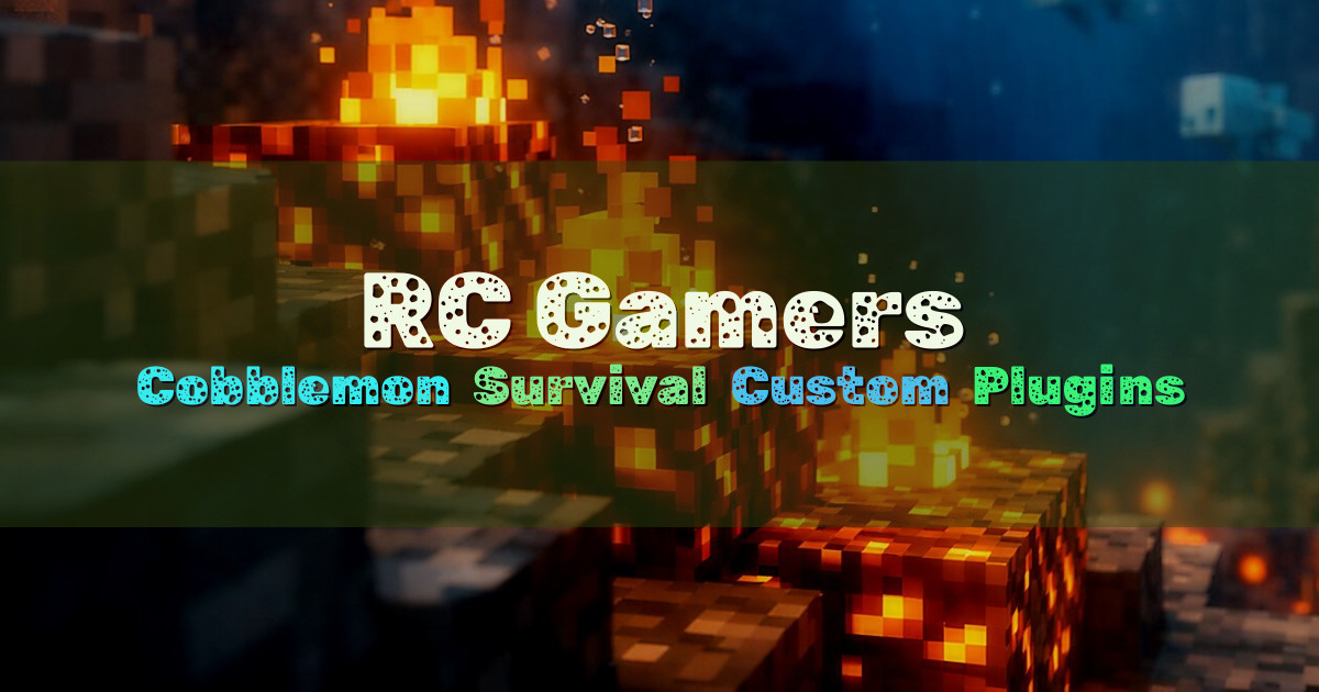 Banner for RC Gamers Cobblemon Survival Network (play.rc-gamers.com)