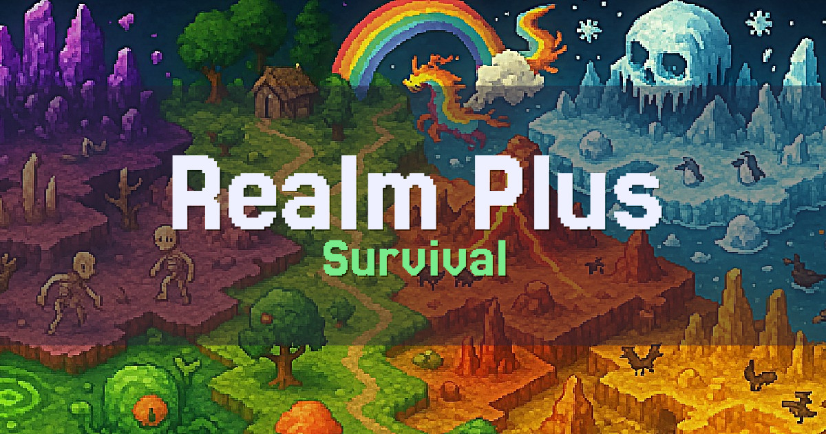 Realm Plus Survival Minecraft server